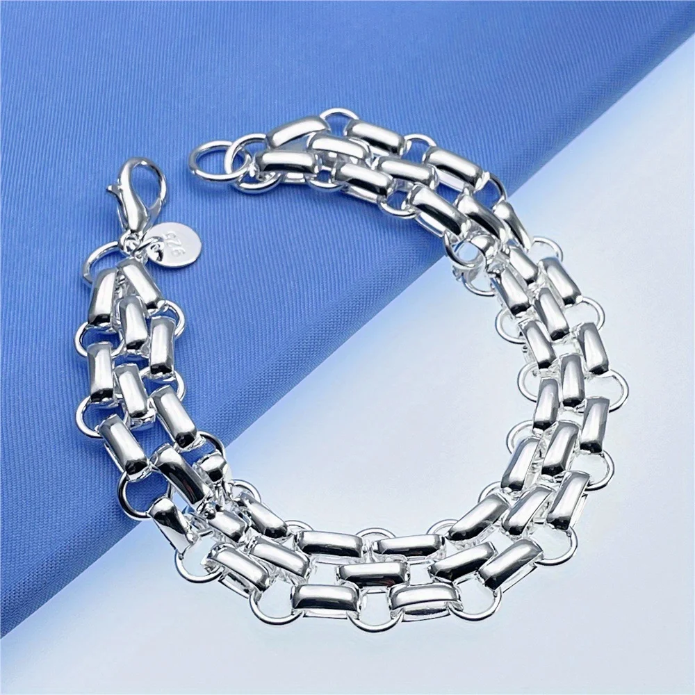 Streetwear Brand Jewelry - Gelang Rantai Temperamen Perak Sterling 925