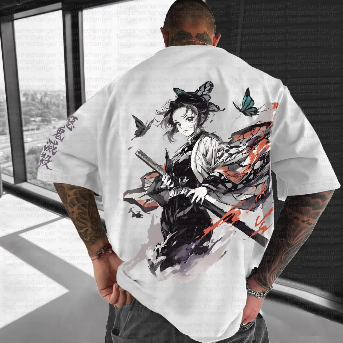 Streetwear Brand In Japan - Demon Slayer Anime 2025 Kaos Hitam