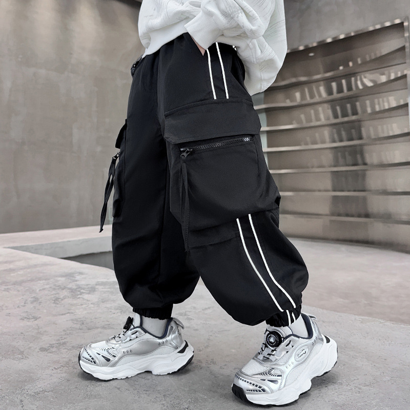 Streetwear Clothing Brands - Celana Kargo Anak Laki-laki Overall Anak
