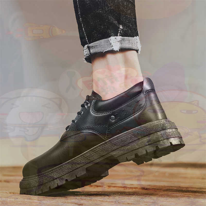 Streetwear Brand In Uk - Sepatu Pria Tenis Pelatih Fashion Kulit