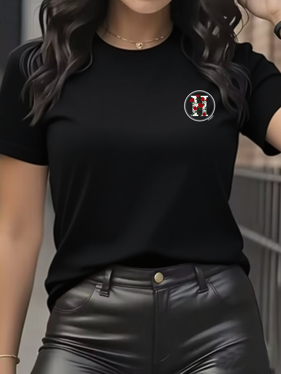 Kaos Wanita Santai Modis Lenga - Streetwear Brand Shirts ulasan dan harga