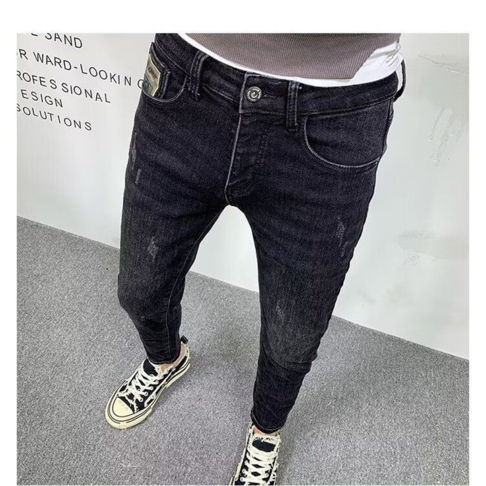 Celana panjang Denim pria, cel - Streetwear Clothing Brands ulasan dan harga