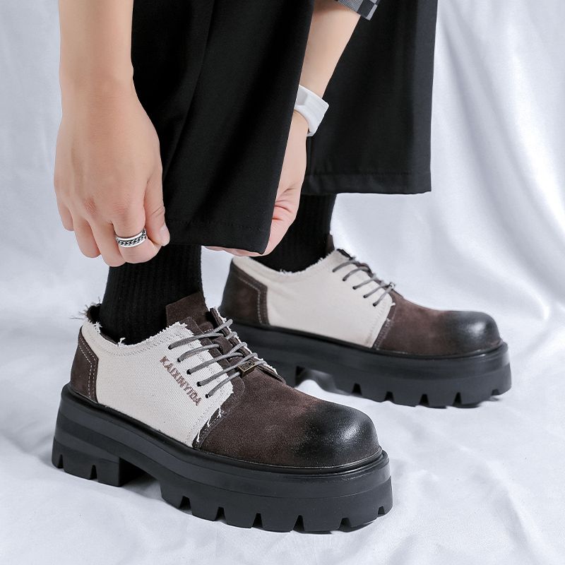 Sepatu Kulit Pria Model Square - Streetwear Brand In Japan ulasan dan harga