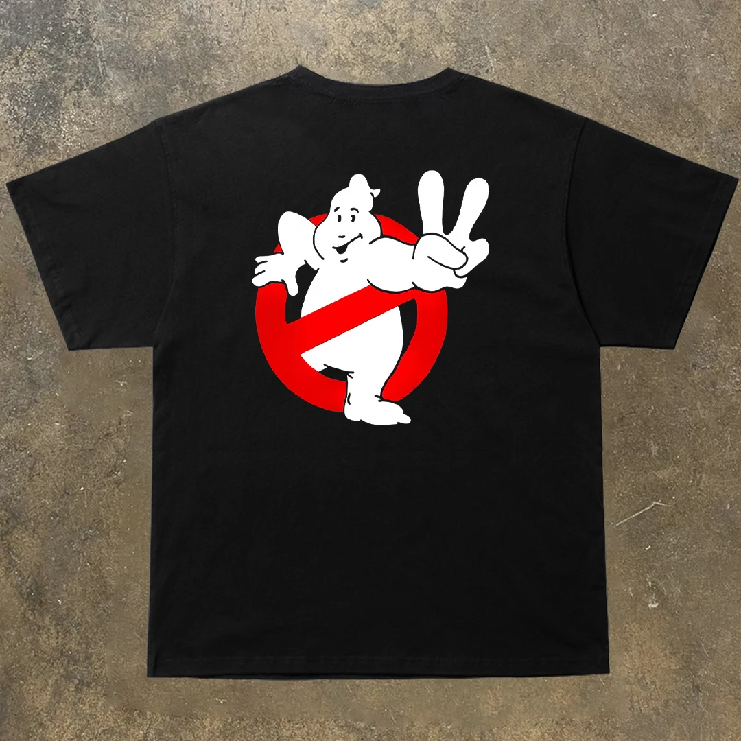 Ghstbusters T-Shirt Pria Anak- - Streetwear Clothing Brands ulasan dan harga