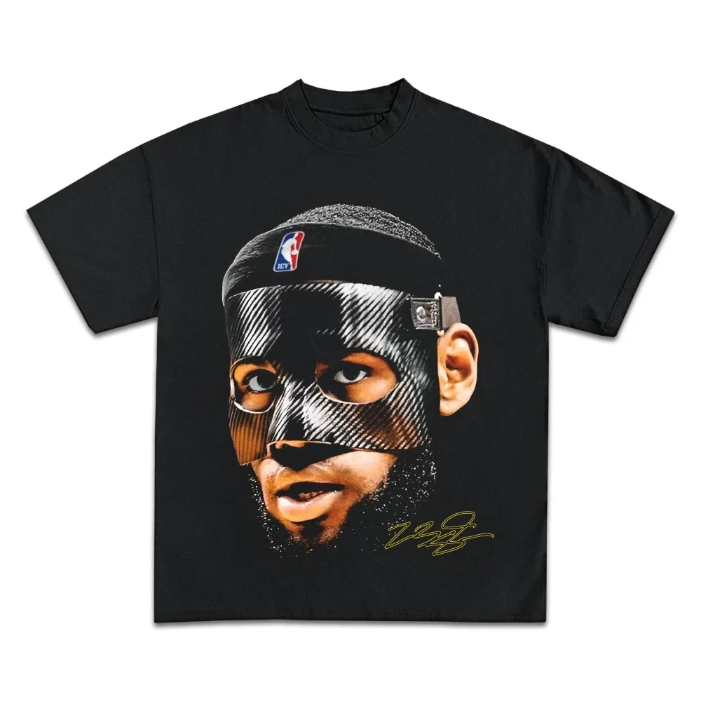 Lebron James Kaus Bintang Bask - Streetwear Brand Shirts ulasan dan harga