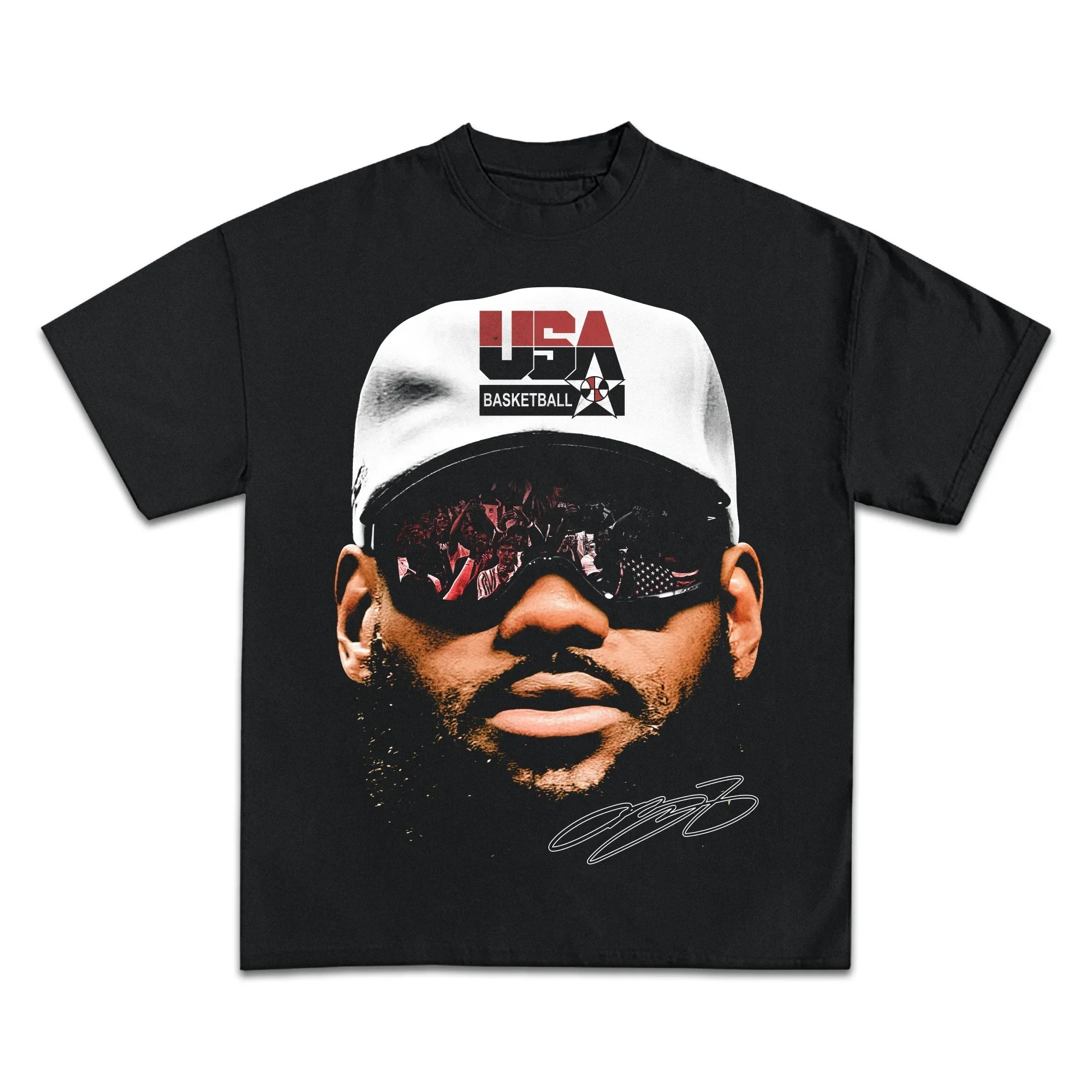 Lebron James Kaus Bintang Bask - Streetwear Brand Shirts ulasan dan harga