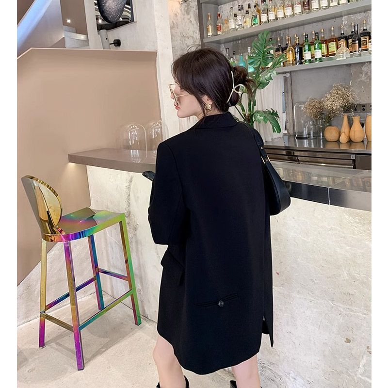 Blazer hitam wanita, jaket len - Streetwear Clothing Brands ulasan dan harga