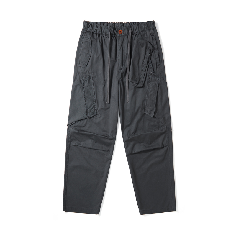 Celana Kasual Multi-Kantong 3D - Japanese Brand Streetwear Vintage ulasan dan harga