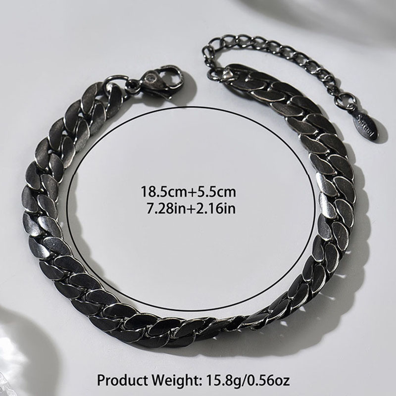 Gelang Baja Anti Karat Apexell - Streetwear Brand Jewelry ulasan dan harga