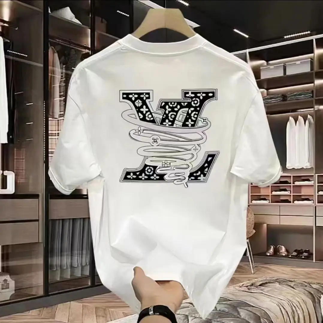 Kaos pria 100% katun murni mer - Streetwear Clothing Brands ulasan dan harga