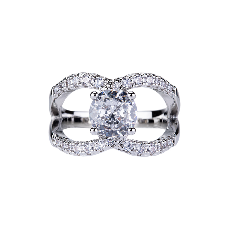 Cincin berlian Zirconia berkil - Streetwear Brand Jewelry ulasan dan harga