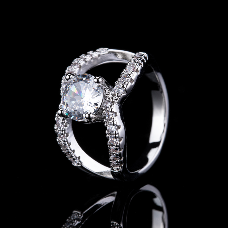 Cincin berlian Zirconia berkil - Streetwear Brand Jewelry ulasan dan harga
