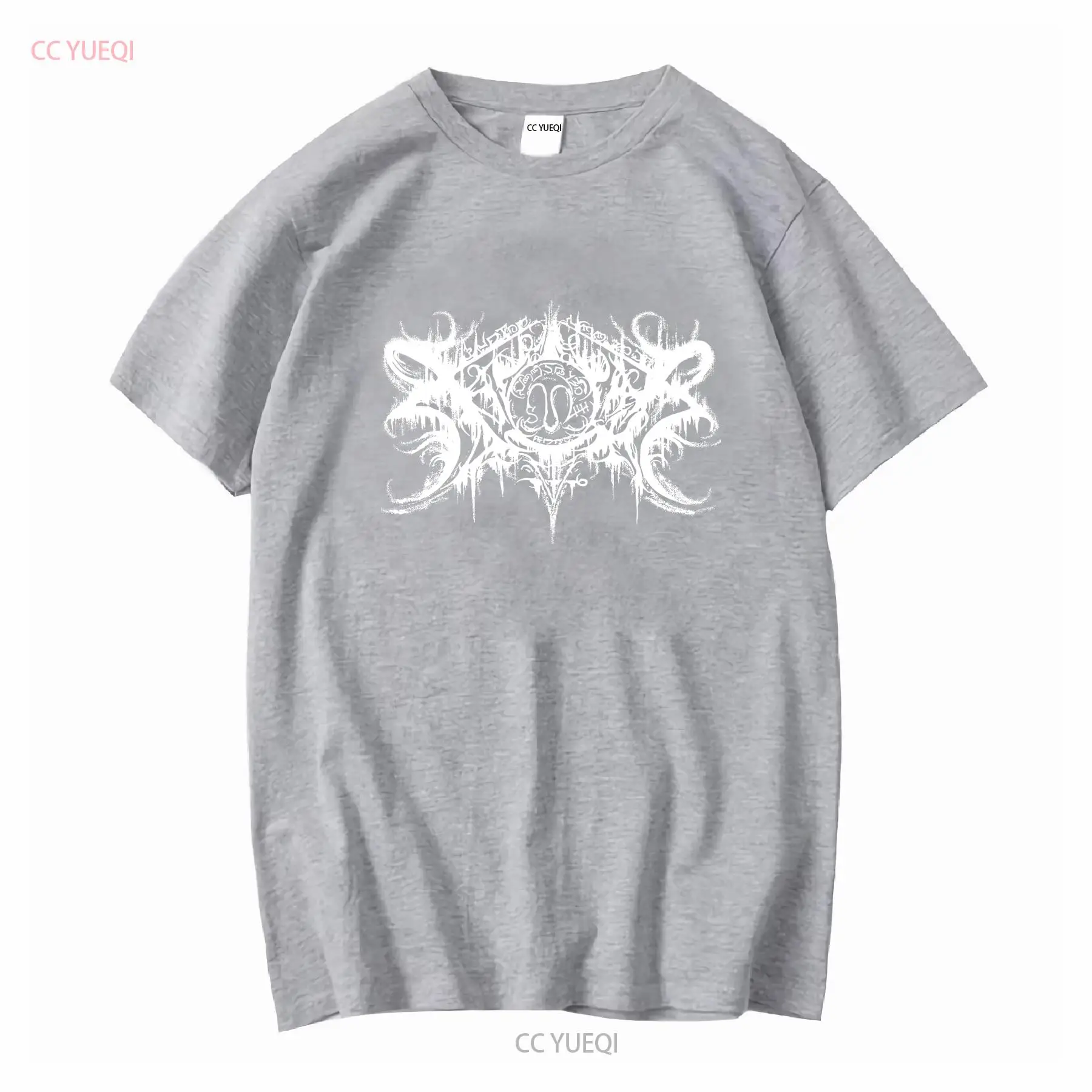 XASTHUR Kaus Baru Hitam Metal  - Streetwear Brand Shirts ulasan dan harga