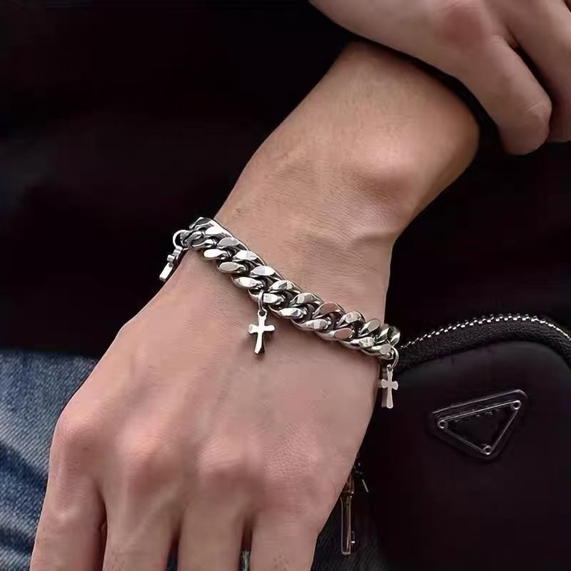 Cross Border Hit: Gelang Cuban - Streetwear Brand Jewelry ulasan dan harga