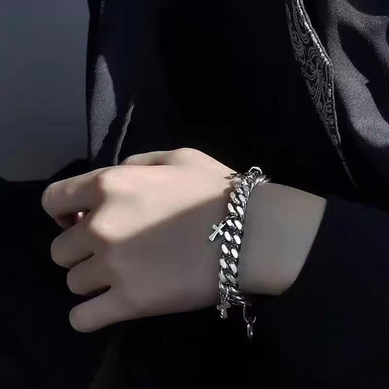 Cross Border Hit: Gelang Cuban - Streetwear Brand Jewelry ulasan dan harga