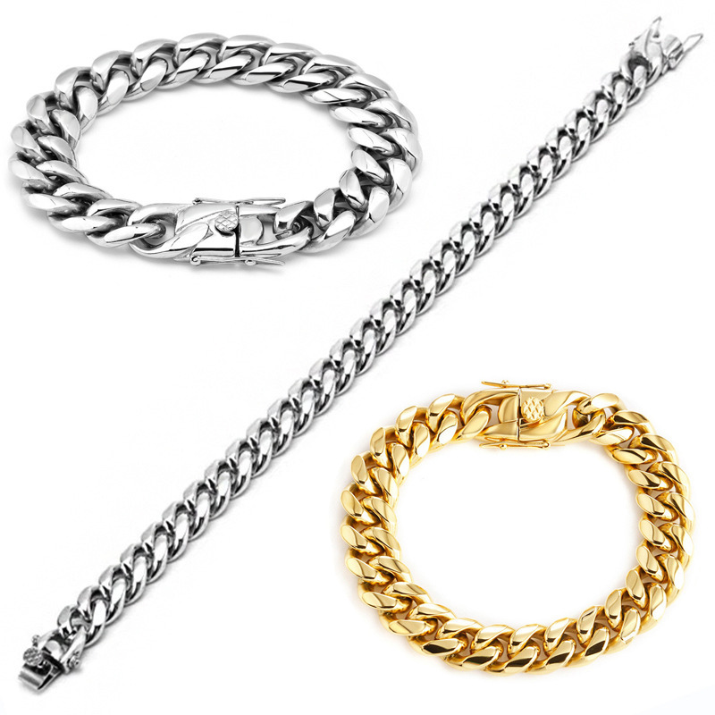Gelang Baja Anti Karat Apexell - Streetwear Brand Jewelry ulasan dan harga