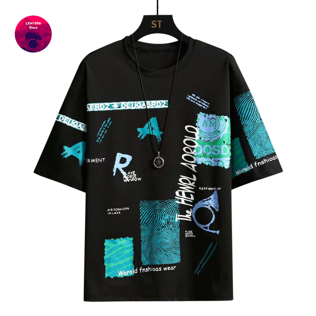 T-shirt Lengan Pendek Musim Pa - Streetwear Brand In Japan ulasan dan harga