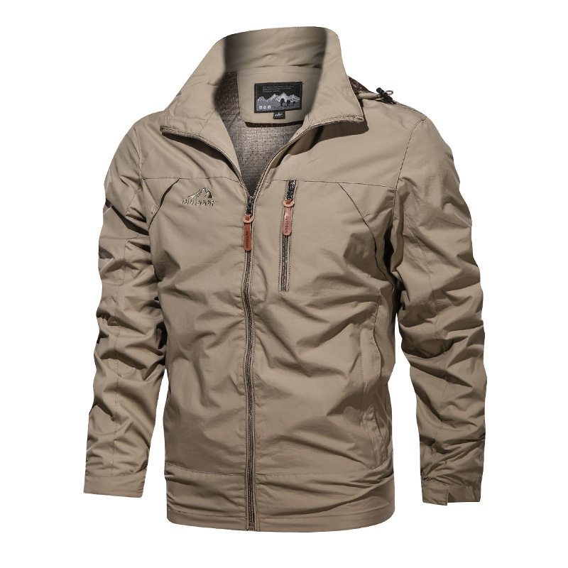 Jaket Pria Mantel Musim Gugur  - Japanese Brand Streetwear Vintage ulasan dan harga