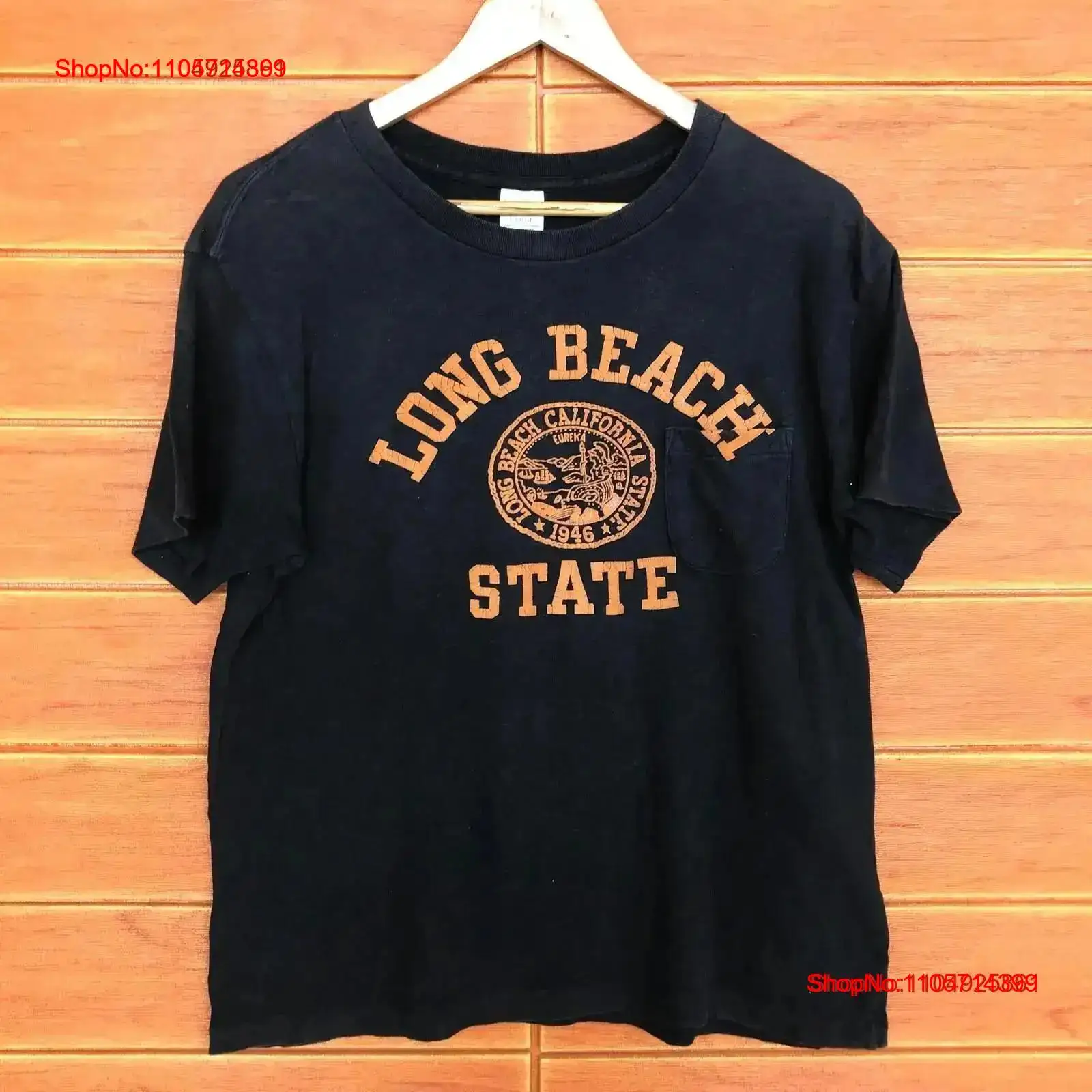 Kaos Vintage Long Beach Califo - Japanese Brand Streetwear Vintage ulasan dan harga