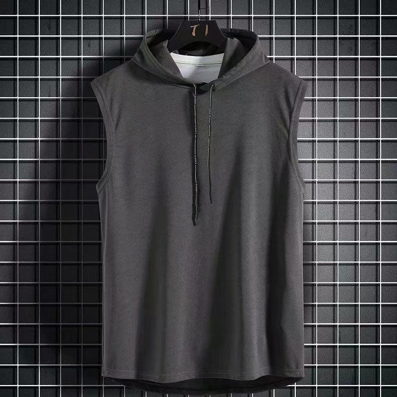 Rompi Hoodie Tanpa Lengan Pria - Streetwear Brand Hong Kong ulasan dan harga