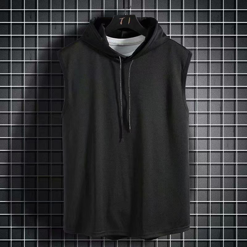 Rompi Hoodie Tanpa Lengan Pria - Streetwear Brand Hong Kong ulasan dan harga