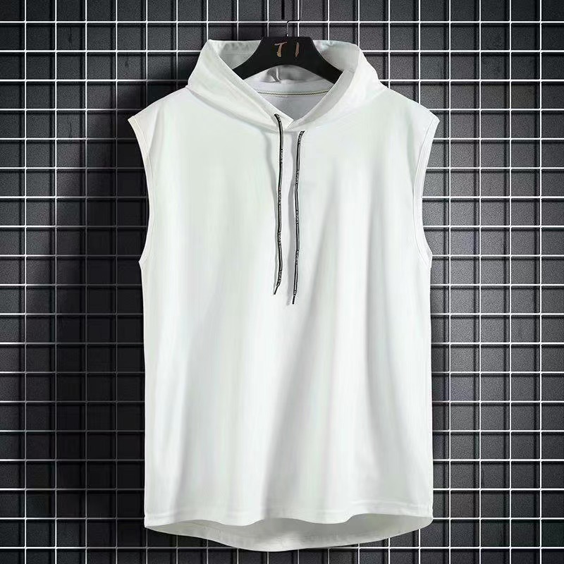 Rompi Hoodie Tanpa Lengan Pria - Streetwear Brand Hong Kong ulasan dan harga